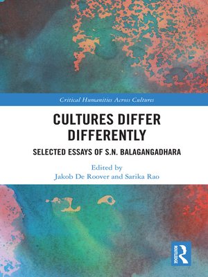 cover image of Cultures Differ Differently